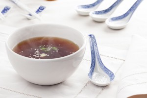  Мисо суп с грибами и тофу